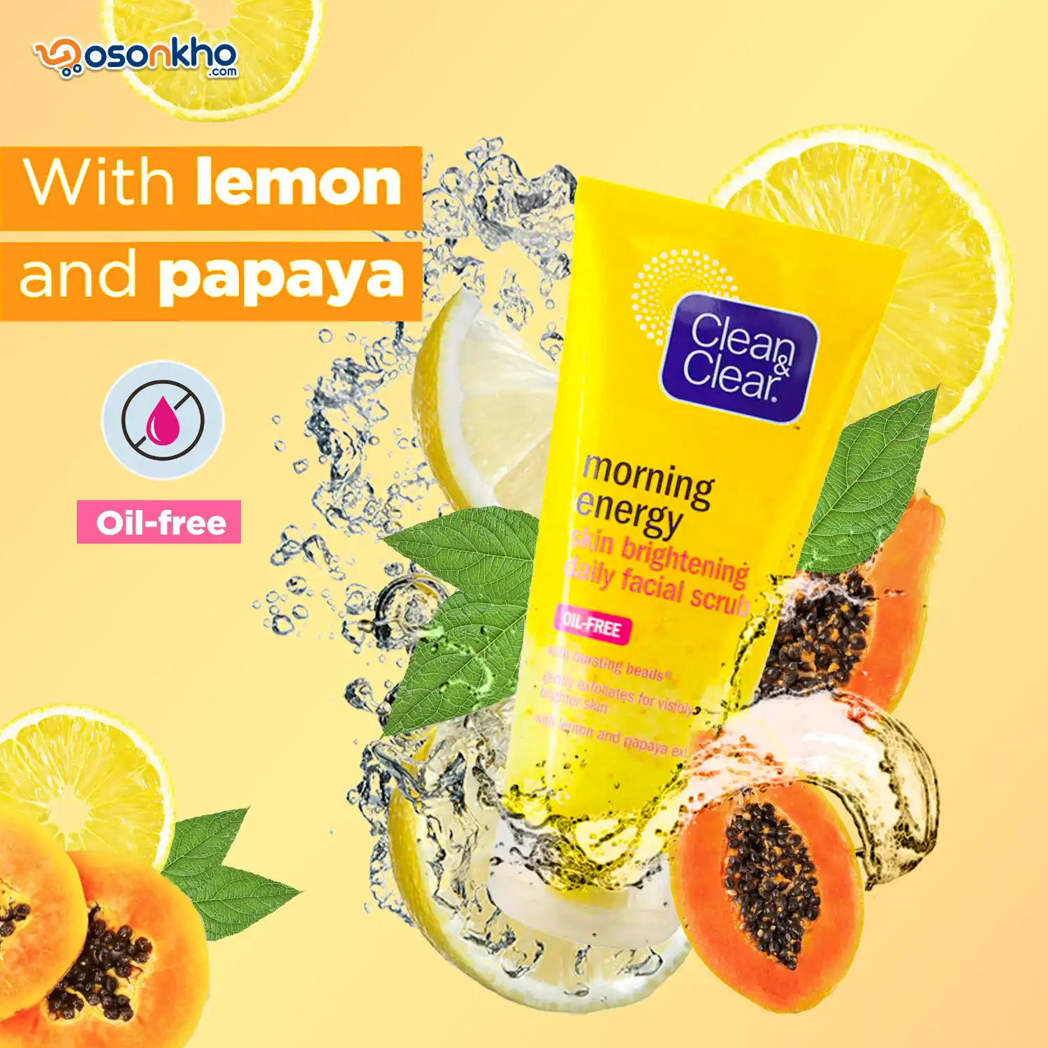 Clean & Clear Daily Facial Scrub – 150ml