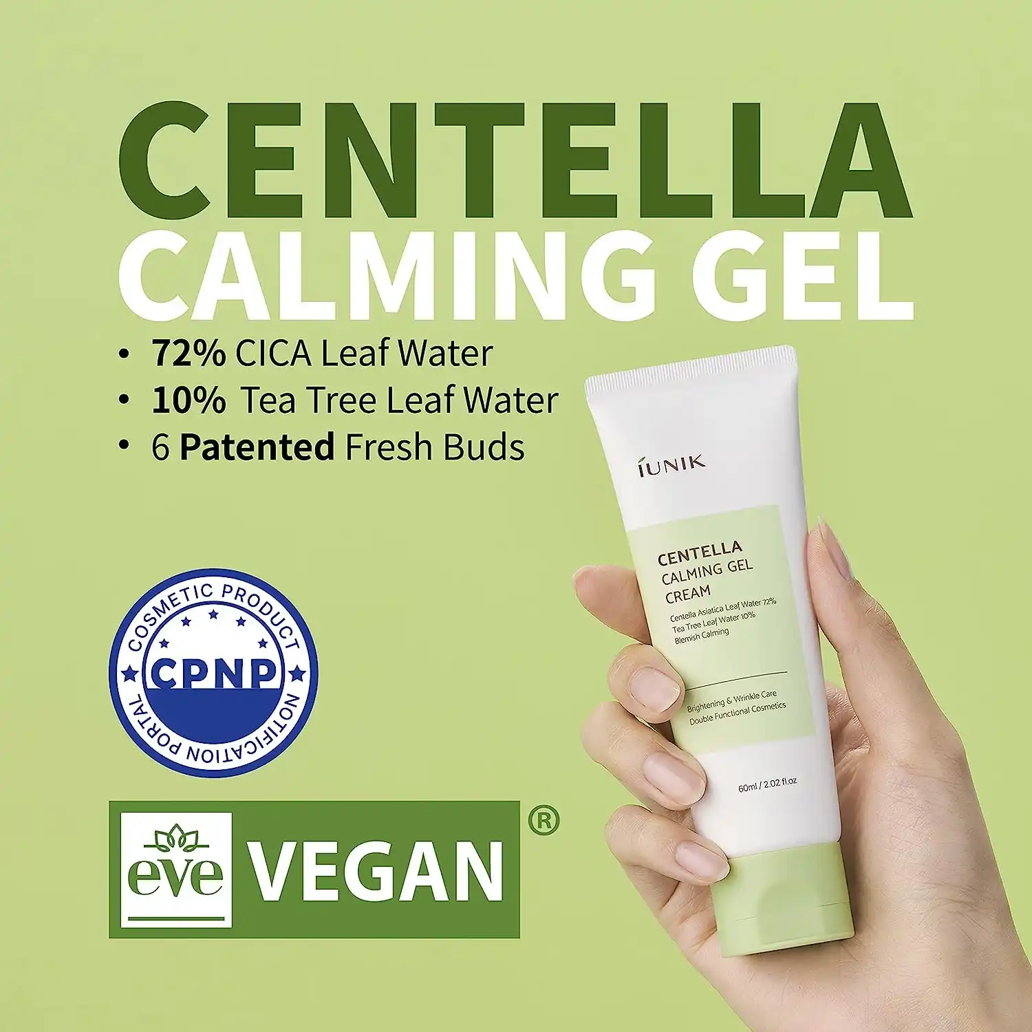 iUNIK – Centella Calming Gel Cream 60ml