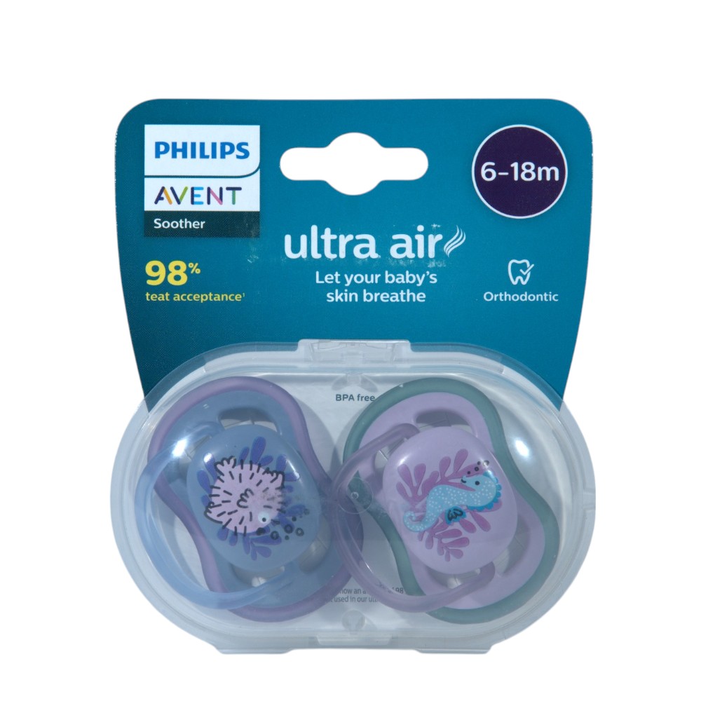 Philips Avent Ultra Air Pacifier 6-18moths