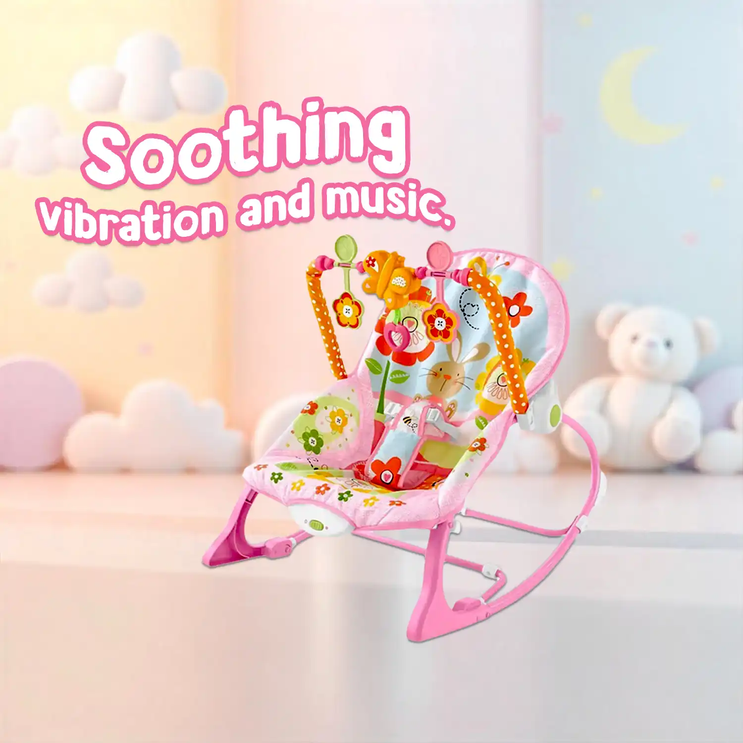 tiiBaby Infant to Toddler Rocker