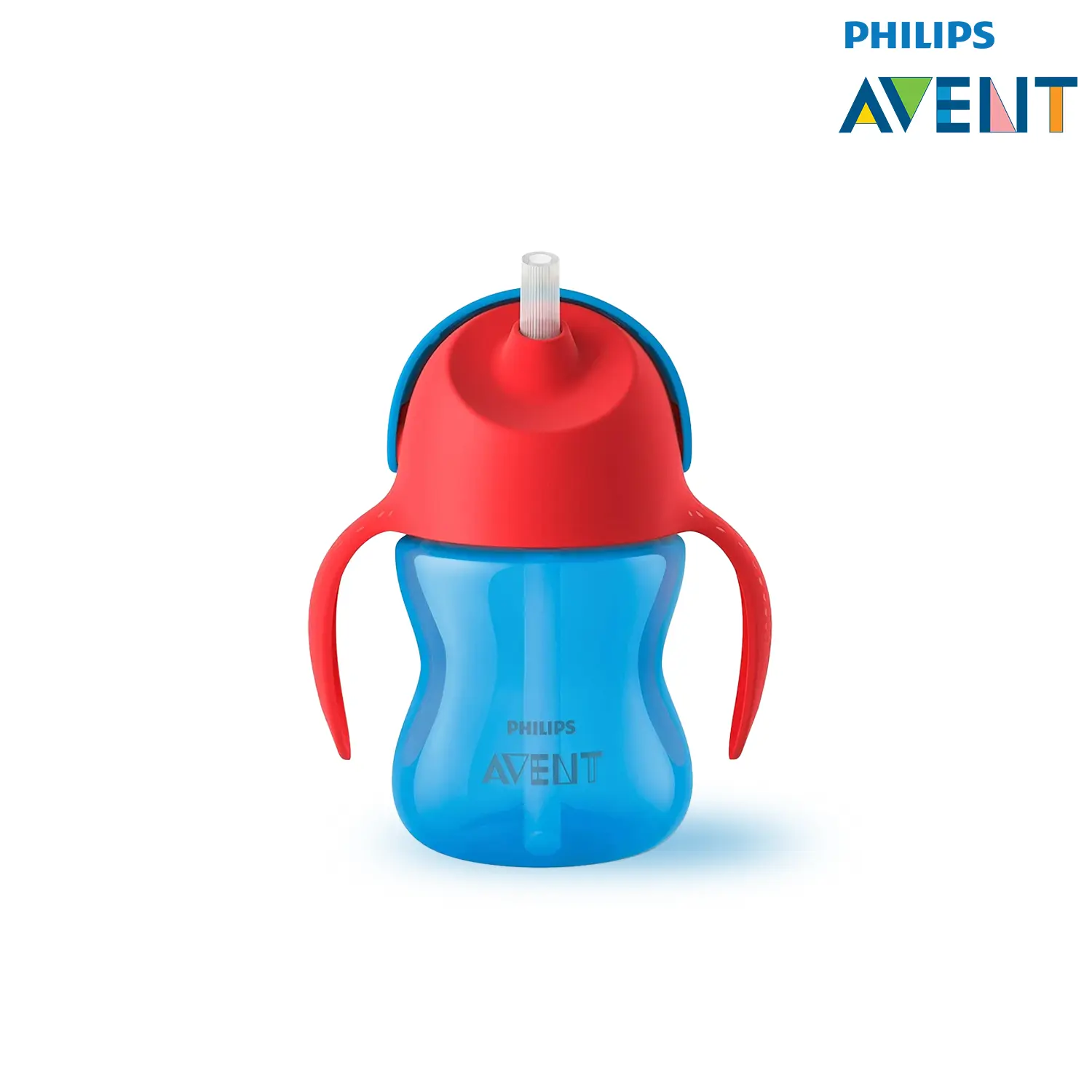Philips Avent Dinosaur Bendy Straw Cup 9m+ (Blue) 200ml