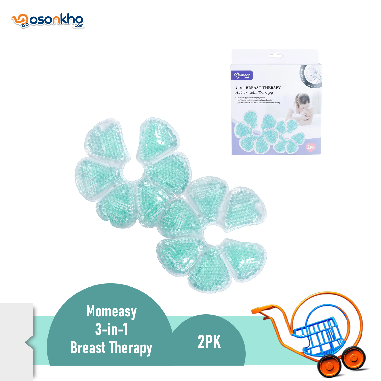 momeasy 3-in-1 Breast Therapy