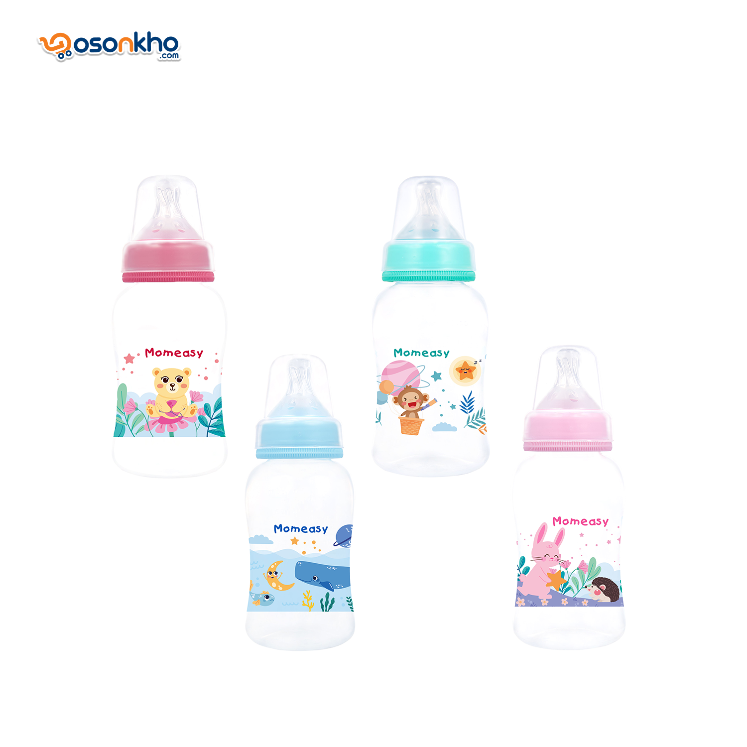 momeasy 180ml Standard Feeding Bottle 4 colours