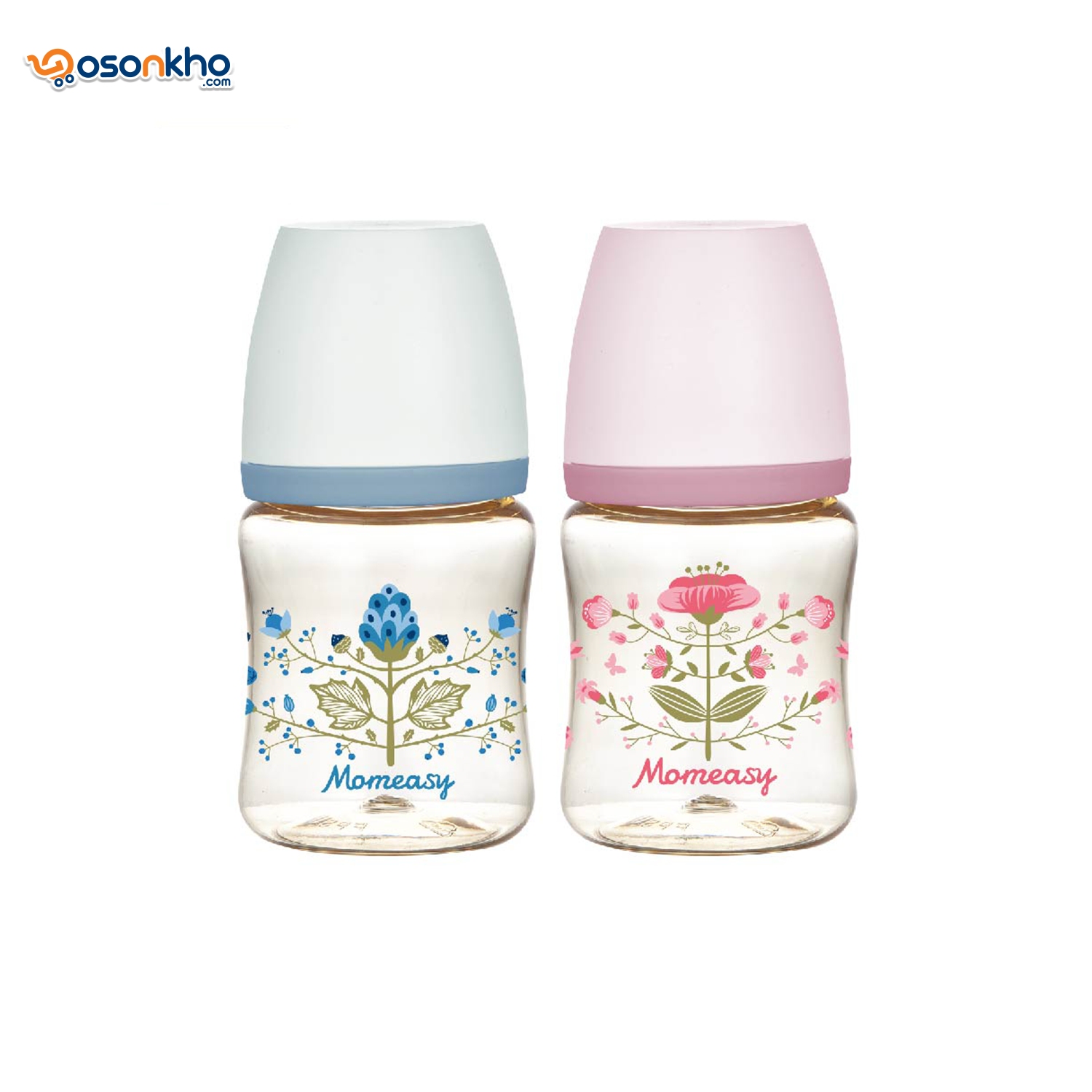 momeasy 150ML Wide-neck  PPSU Feeding Bottle 2 colours