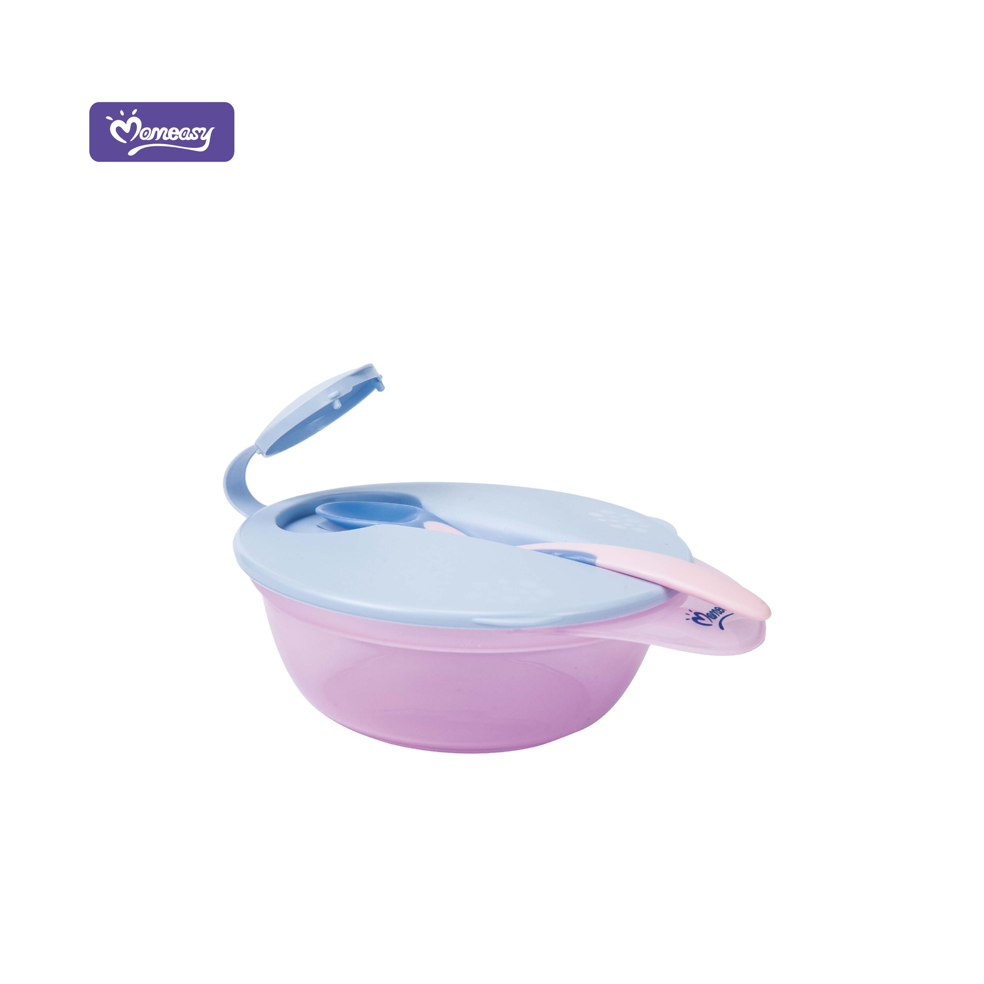 Weaning Bowl With  Spoon pink 45302
