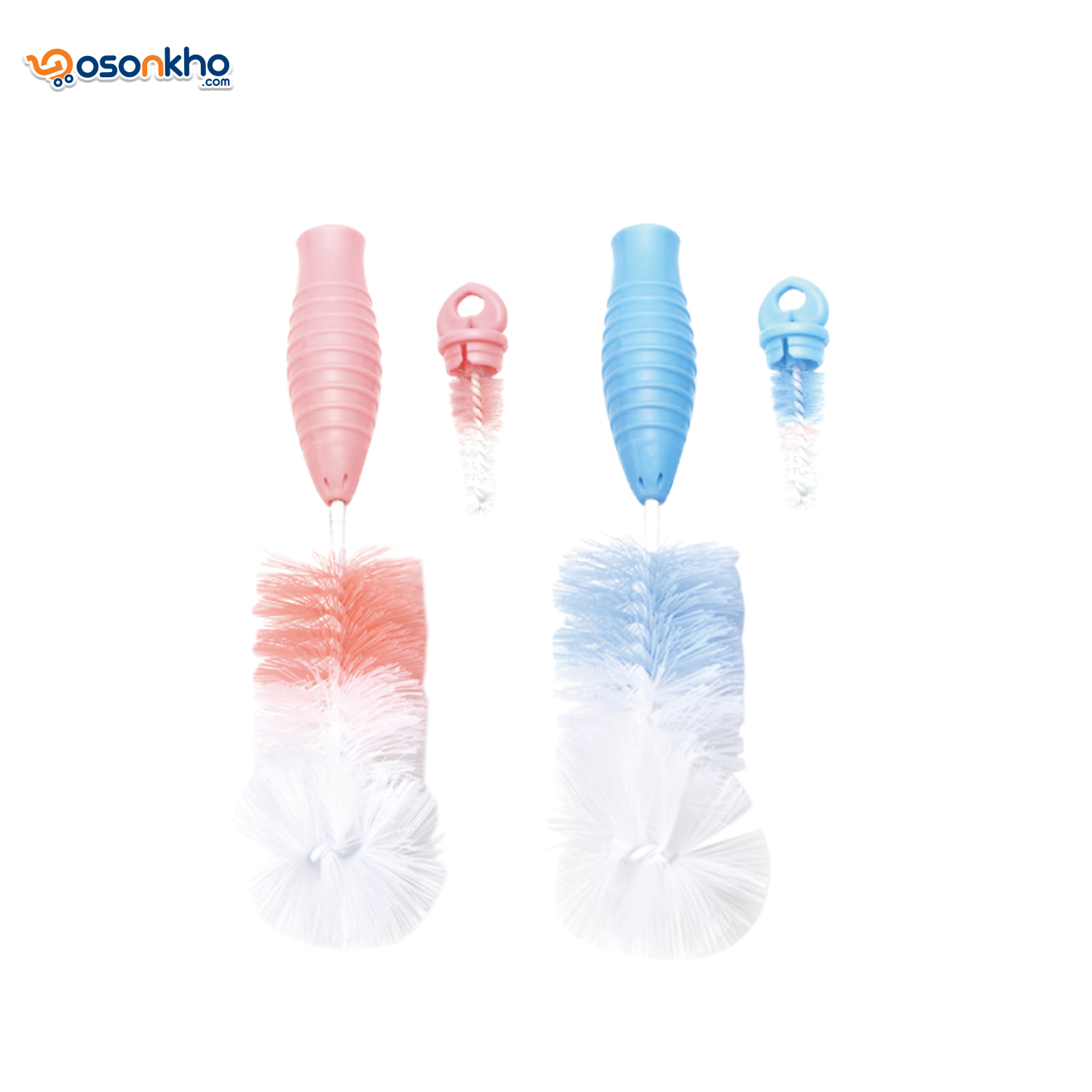momeasy Bottle Brush Set pink and blue 45901