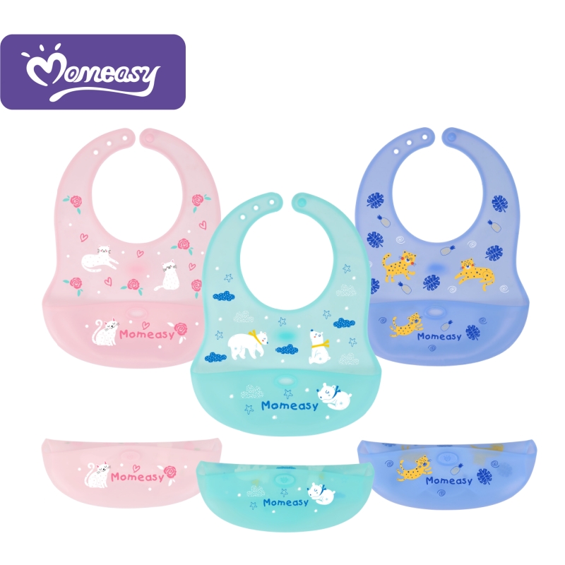 momeasy Silicone Baby Bib 45363
