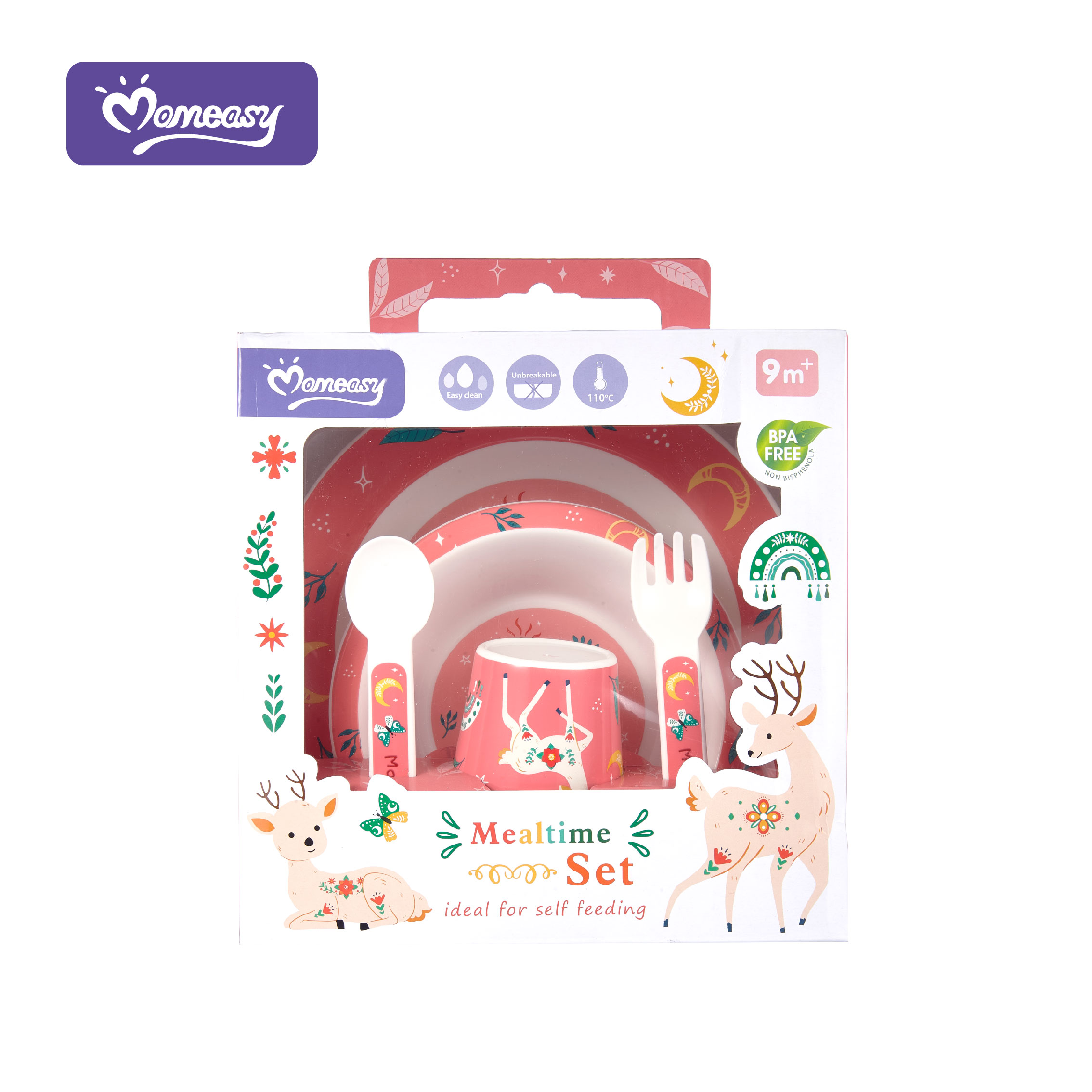 Mealtime Set  red 45626
