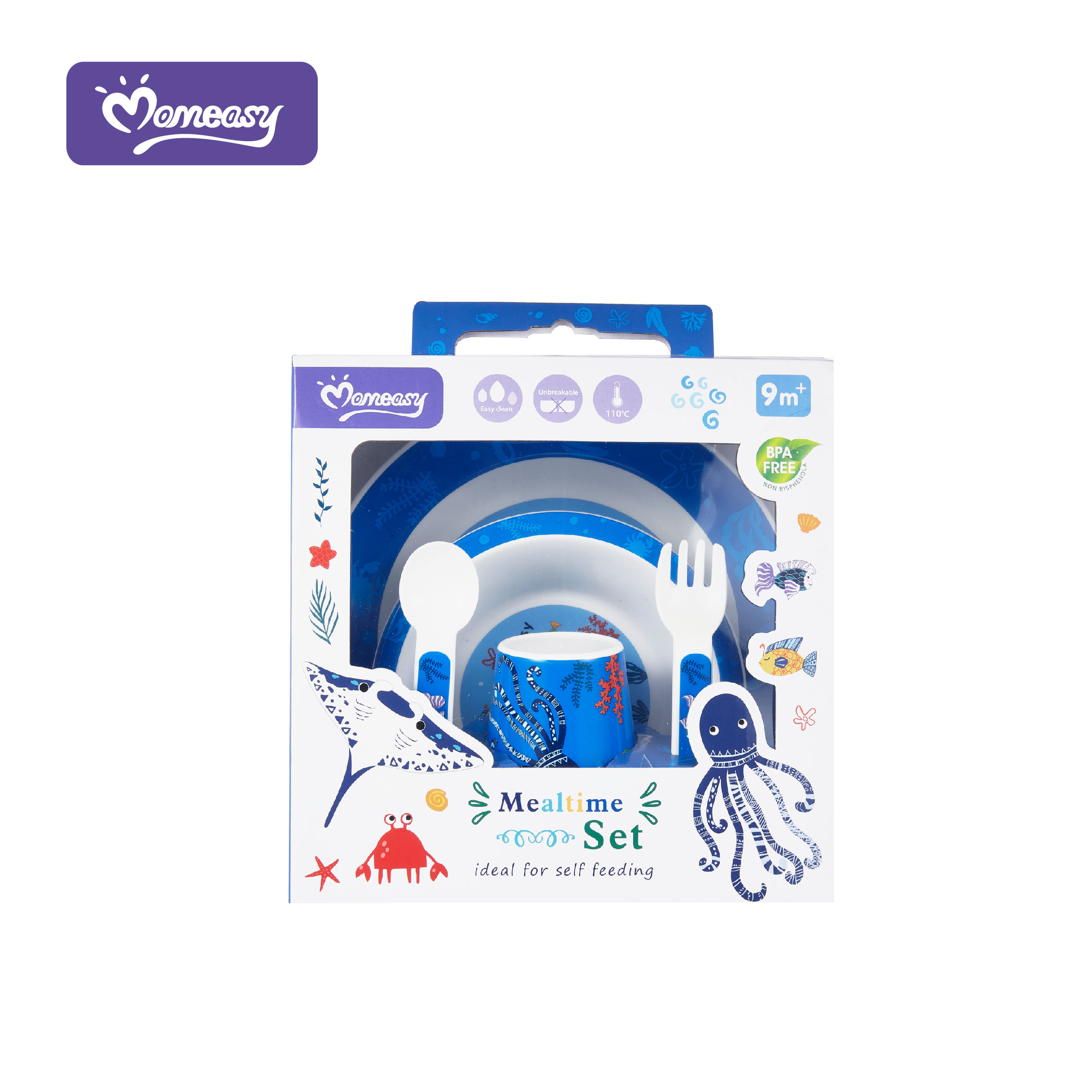 Mealtime Set blue 45626