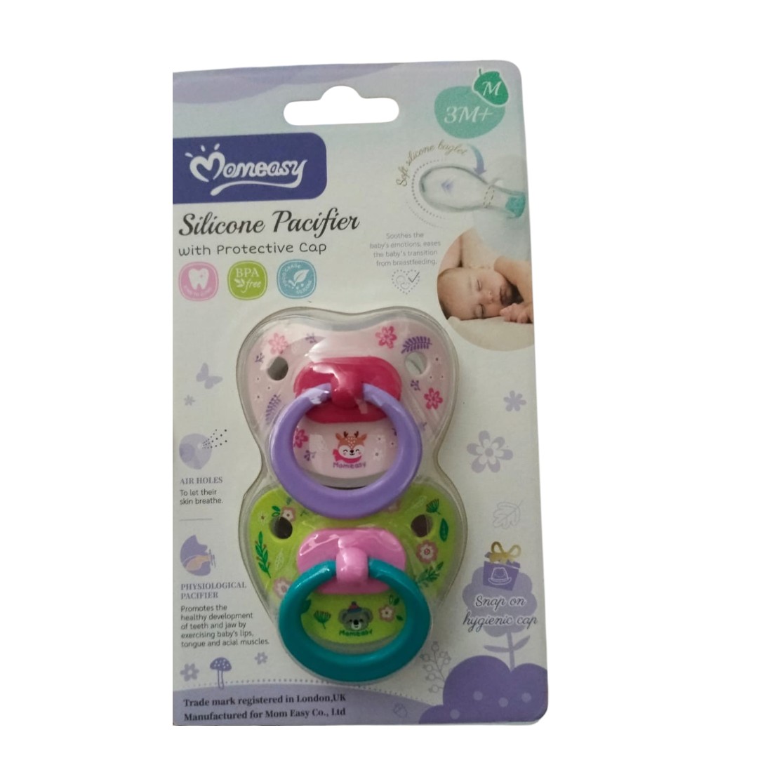 momeasy silicone pacifier 3m+