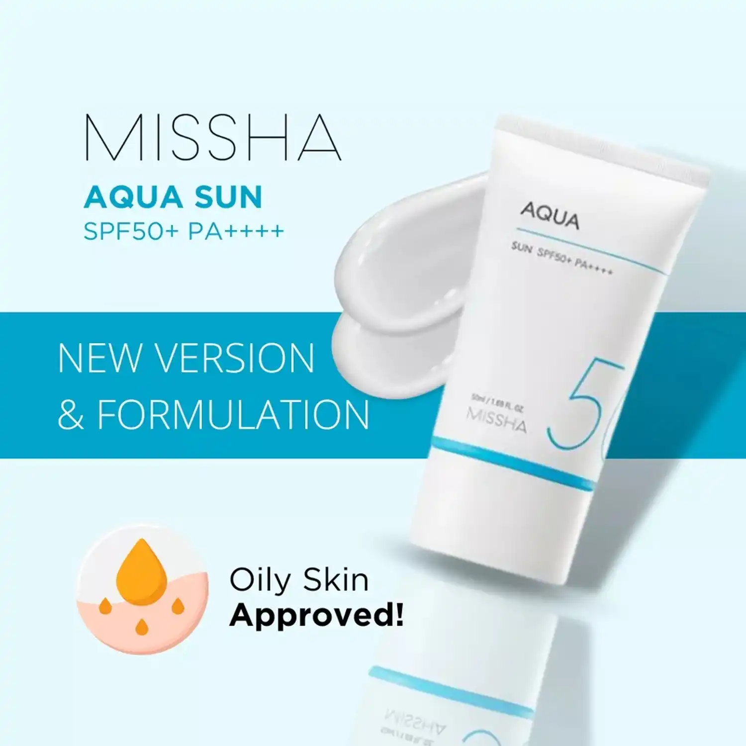 Missha Aqua Sun Gel SPF50+ 50ml