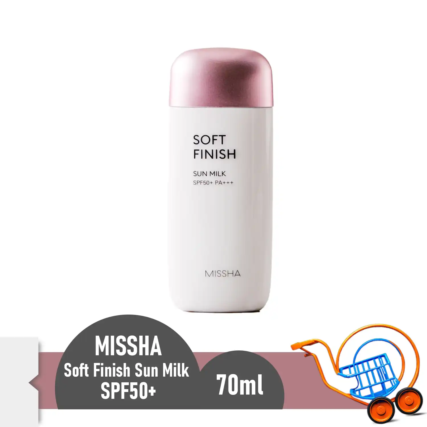 Missha Soft Finish Sun Milk SPF50+ 70ml