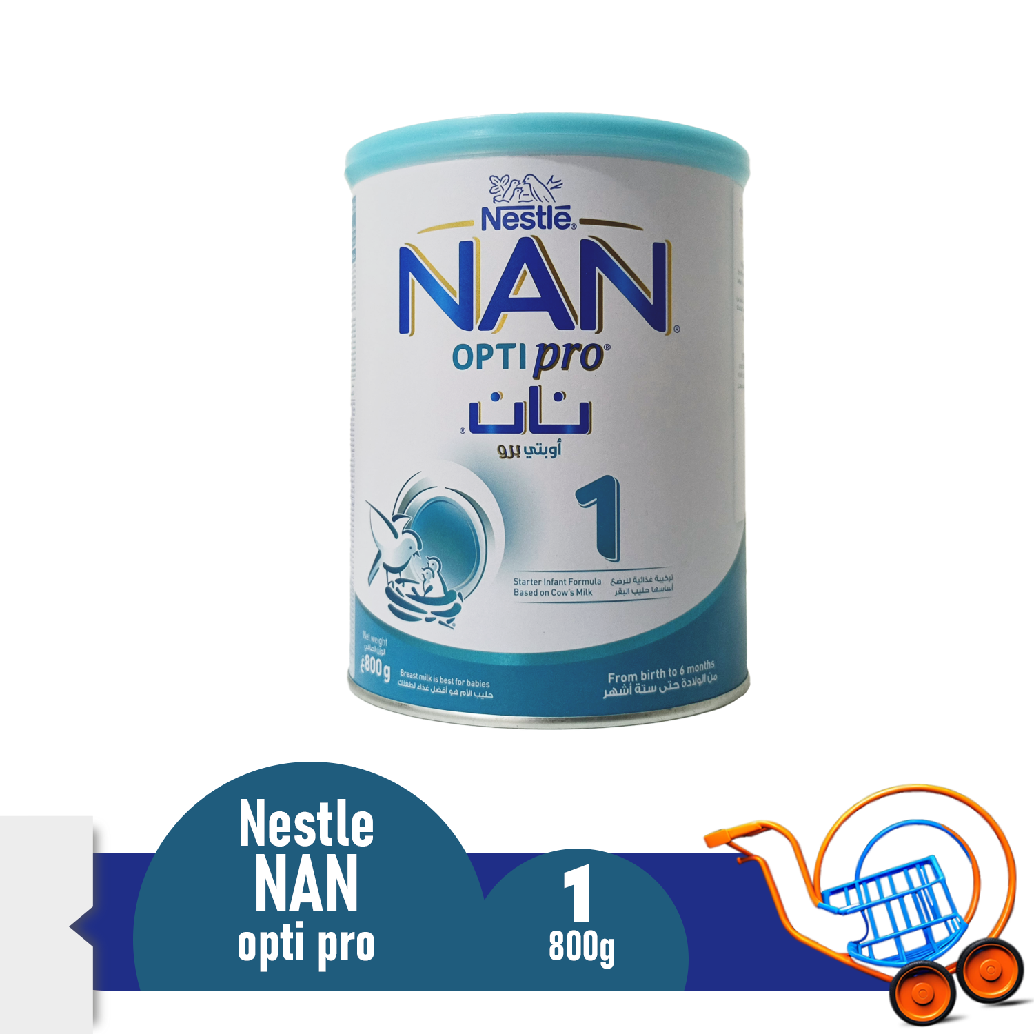 NAN Opti-pro Formula 1 (0-6 months) 800g