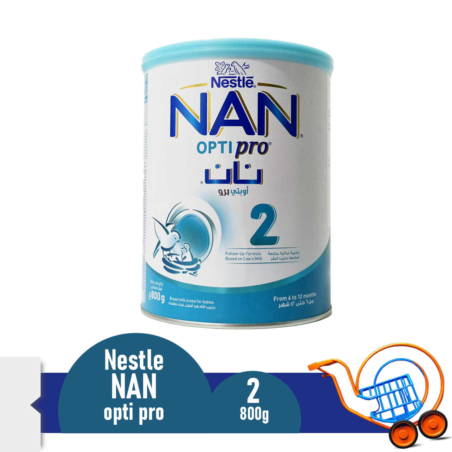 NAN Opti-pro Formula 2 (6-12 months) 800g