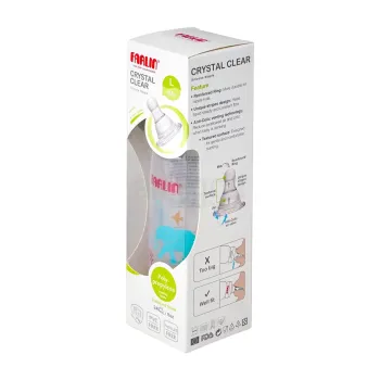 Farlin Crystal Clear Feeding Bottle L 6M+