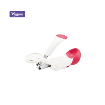 Nail Clipper with Magnifier red 46005 