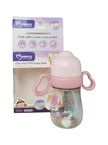 Momeasy Wide neck ppsu Fedding Bottle 180ml 0m+